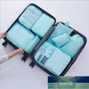 8-Piece Set Travel Organizer Storage Bag Set Kläder Arrangör Väskor Väska Väska Hem garderob Väskor För Lagring1 Fabrikspris Expert Design Kvalitet Senaste Style