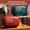 DFU Retro Radio Model Tissue Box Desktop Papier Uchwyt Ręcznik Przechowywanie Serwetki Case Orgorator Ornament Craft Wet Wipes Dekoracja 210818