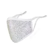 DHL Fashion Maschera antipolvere Bling Diamond Maschere protettive PM2.5 Bocca lavabile riutilizzabile Donna Strass colorati Maschera per il viso DAS391