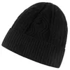 ベレー帽ビッグヘッドメン冬の大きなサイズの頭蓋骨帽子温かいフリースライニングニットハット大人の屋外スキープラスビーニー55-68cm