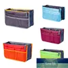 Resa insats handväska arrangör handväska stor liner nylon arrangör städad miljövänlig vikning lagringsäckar 5 färger fabrik pris expert design kvalitet senaste stil
