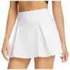 Kvinnors shorts kvinnors höga midja tennis kjolar inre elastiska sportgolfskortar med fickor kvinnor Spodenki Damskie