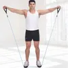 11 pièces/ensemble bandes de résistance de forme physique ensemble poids Fitness bandes de caoutchouc exercice d'entraînement Yoga tirer corde équipement de Fitness Portable H1026