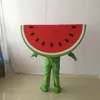 New Watermelon Mascote dos desenhos animados Traje Adulto Anime Performance Roupas Vestido De Frutas Halloween Xmas Andando Outfits Parade