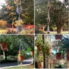 ハンギングプランター植木鉢植物ホルダーマクレーム植物ハンガーウォール植物ホルダー吊りバスケットフラワーバスケットバルコニー装飾DHL