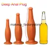 Massage Large Size Dildo Female Butt Plug Wine Bottle Shape Silicone Anal Toy Anal Expander for Adult Erotic Sex Toys for Women01895996