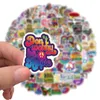 1050100pcs ملصقات Hippies Retro Hippies Love and Peace Sticker for DIY Car Luggage Skateboards Diary Serationery Scener C9573342