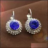 Charm Earrings Jewelry 6 Colors Option Earring Women Lady Stud Fashion Crystal Ear-Ring Clip Trendy Party Gift Drop Delivery 2021 Zidxo