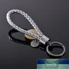 Muito barato PU Couro Bulk Keychain Keyring Preto Mulheres Auto Car Chaveiro Chaveiro Brelok Presentes Online Venda