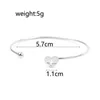Bracelet de cardiogramme de battement de coeur en acier inoxydable médical bracelets stéthoscope femmes bracelets cadeaux de bracelet pour infirmière médecin Q0719