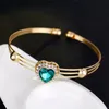 Brincos Colar Zoshi Moda Amor Coração Jóias Conjuntos Para Mulheres Cristal Pingente Traje Cadeia De Ouro Chain Chain Bangle Ring