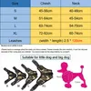 Oxford Dog Uprząż + 120 cm Smycze Zestaw dla dużych średnich małych psów Regulowane wiązki odblaskowe z Doberman Pasterz Husky 210712