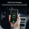 TOPK G201Q Quick Charge 3.0 Dual USB Caricabatteria per telefono cellulare con trasmettitore FM Bluetooth5.0 HandFree MP3 Card