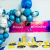 Wegwerp Dinware Galaxy Theme Party TABLE TRADE PAPIER PLATEN CUP Kids Verjaardag Baby Shower Decoratie Huwelijksbenodigdheden