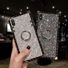 Designer Fashion Gitter Phone Case dla iPhone 12 11 Pro Max Galaxy S21 S20 S10 Uwaga 10 20 A50 A70 A20 A30 z stojakiem