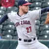 Maillot de baseball Gonzaga Mason Marenco Shea Kramer Enzo Apodaca Connor Coballes Ezra Samperi Grayson Sterling Gabriel Hughes Trystan Vrieling William Kempner