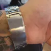 Lunette en céramique montre de luxe de qualité supérieure 50e limitée hommes montres automatiques mouvement mécanique bleu 300 montres-bracelets Wistwatch260x