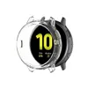 Étui de protection en TPU souple pour Samsung Galaxy Watch Active 2 44mm 40mm Housse de protection en silicone coloré R830 R820 Cases