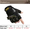 Men's Outdoor riding gloves fighting Tactical Gloves Military Army Fighting Combat Mittens Anti-slip half Fingerless Gloves H1022