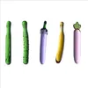 Nxy Sex Products Dildos 5 Species Green and Fruit Form Crystal Dildo for Women Glass Butt Plug Fun s Adult Masturbation Tune Homo's Toy 1216
