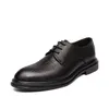 Homens vestido sapatos de luxo italiano minimalista sapato design couro crocodilo padrão bullock cinzelada de couro de couro festa de casamento moeda grande tamanho: US6.5-US12