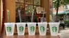 Starbucks Mermaid Goddess 16oz / 473ml Vaso de plástico Reutilizable Claro Beber Vasos de fondo plano Forma de pilar Tapa Tazas de paja 50pcs