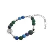 Originele ontwerp kleur kralen ketting stiksels heren ketting mode armband trendy merk wild hip-hop straat ins hoge trui