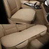 Housses de siège de voiture housse en lin avant/arrière/ensemble complet choisir lin coussin protecteur protecteur automobile intérieur Fit camion Suv Van