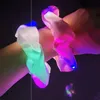 Luminous -Scunchies LED HAIRBAND PONYTAILHAFTER Kopfbedecke Frauen Mädchen Elastizität Satin Silky Scunchy Kune Hair Seil Accessorie M3369 3613865