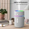 Portable 220ml Mini Electric Air Humidifier Aroma Oil Diffuser USB Cool Mist Sprayer Freshener with Colorful LED Night Light Fogger Maker Purifier For Home Car