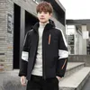 Men's White Duck Down Jacket Outdoor Winter Ski Wear Youth Fashion Thick Warm Cold-Proof Hooded Breathable Down Jacket Men 210914