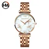 Design Japan Akoya Pearl Shell Dragonfly Ladies Luxury Diamonds Scallop Stainless Steel Watches For Women Drop 210616