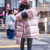 Femmes veste d'hiver femmes lâche court vers le bas manteau réel manteau de fourrure col en fourrure naturelle canard vers le bas veste épais chaud vers le bas Parka 210518