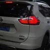 2 ADET Arabalar Nissan X-Trail Için Kuyruk Işıkları 2014-2016 Taillights LED Sinyal Ampul DRL Koşu Işık Sis Lambası Melek Gözler