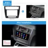 Double Din Car DVD Player Installation Frame Kit Radio Fascia for BMW 1 Series E81 Stereo Trim Panel Face Plate