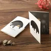 300 stks Merry Christmas Cards voor kinderen met Enveloppen Uitnodigingen Blank in mini-papier wenskaarten