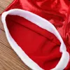 Mężczyźni Bokser Bielizna Majtki Boże Narodzenie Faux Skórzane Pasek Pasek Szorty Santa Claus Homme Swimwear