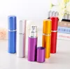 5 ml parfumfles aluminium geanodiseerde compact parfum verstuiver geur geur-fles reis navulbare make-up spuitflessen