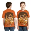 Men's T-Shirts Men Tshirt Orange Whip Women All Over Print Fashion Girl T Shirt Boy Tops Tees Short Sleeve Tshirts