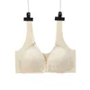 Outfit da yoga plus size reggiseno reggiseno senza cuciture per donne biancheria intima sexy branco in pizzo spingi