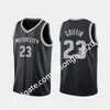 Skriv ut herrkvinnor barn någon spelare Derrick Rose Blake Griffin Luke Kennard Christian Wood Navy Motor Black Custom Basketball Jersey