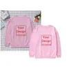 2021 neue benutzerdefinierte Hoodies DIY Text Bild drucken hochwertige Kleidung angepasst Sport Casual Sweatshirt Größe XS-4XL Y211118