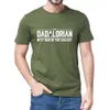 Unisex 100% algodão o pai dadaloriano na galáxia homens engraçados t-shirt mulheres macio top tee camisola 210706