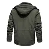 Casaco militar de inverno homens marca windbreaker morno ao ar livre lã alinhada sobretudo casual casaco tático masculino parkas 211206