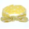 Süße Baby Stirnbänder Baumwolle Kopfbedeckung Mädchen Kinder Polla Dot Turban Twist Knot Ohrbänder Kinder Haarschmuck