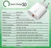 20W PD 빠른 충전기 어댑터 QC3.0 USB-C 여행 벽 충전기 삼성 S21 용 USB 전원 플러그 Ultra S20 Huawei Android 휴대 전화 용