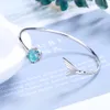 TB104 cauda peixe pulseiras feminino super fada estudante sereia lágrimas floresta vento frio azul cristal artificial bracelet6073755