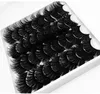 Thick Long 11-27mm Mink False Eyelashes Extensions Soft Light Reusable Handmade Curly Crisscross 18 Pairs 3D Fake Lashes Set Makeup For Eyes 10 Models Available