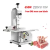 Commerciële Bone Saw Machine Roestvrij Staal Elektrisch Snijden Rundvlees En Schaap Chop Bone Home Voedselverwerking Machine 650W