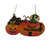 NEWHalloween Wooden Pendant Ornaments Decor Halloweens Festival Party Interior Scene Decoration LLB9886